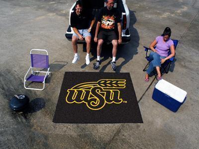 Grill Mat NCAA Wichita State Tailgater Rug 5'x6'