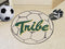 Round Entry Rugs NCAA William & Mary Soccer Ball 27" diameter