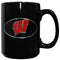 NCAA - Wisconsin Badgers Ceramic Coffee Mug-Beverage Ware,Coffee Mugs,College Coffee Mugs-JadeMoghul Inc.