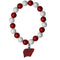 NCAA - Wisconsin Badgers Fan Bead Bracelet-Jewelry & Accessories,Bracelets,Fan Bead Bracelets,College Fan Bead Bracelets-JadeMoghul Inc.