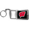 NCAA - Wisconsin Badgers Flashlight Key Chain with Bottle Opener-Key Chains,Flashlight Key Chain With Bottle Opener,College Flashlight Key Chain With Bottle Opener-JadeMoghul Inc.