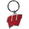 NCAA - Wisconsin Badgers Flex Key Chain-Key Chains,Flex Key Chains,College Flex Key Chains-JadeMoghul Inc.