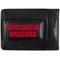 NCAA - Wisconsin Badgers Logo Leather Cash and Cardholder-Wallets & Checkbook Covers,College Wallets,Wisconsin Badgers Wallets-JadeMoghul Inc.
