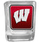 NCAA - Wisconsin Badgers Square Glass Shot Glass-Beverage Ware,Shot Glass,Graphic Shot Glass Set,College Graphic Shot Glass Set-JadeMoghul Inc.