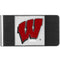 NCAA - Wisconsin Badgers Steel Money Clip-Wallets & Checkbook Covers,Money Clips,Steel Money Clips,College Steel Money Clips-JadeMoghul Inc.