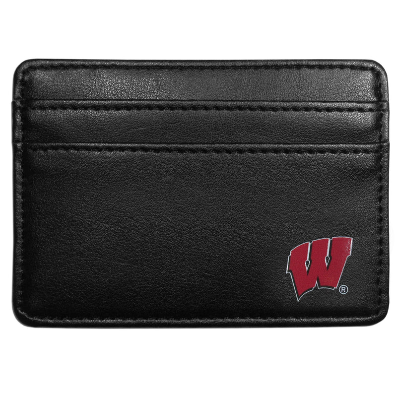 NCAA - Wisconsin Badgers Weekend Wallet-Wallets & Checkbook Covers,Weekend Wallets,College Weekend Wallets-JadeMoghul Inc.
