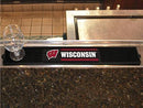 BBQ Grill Mat NCAA Wisconsin Drink Tailgate Mat 3.25"x24"