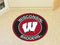 Round Rugs NCAA Wisconsin Roundel Mat 27" diameter
