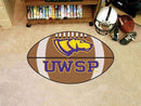 Cheap Rugs For Sale NCAA Wisconsin-Stevens Point Football Ball Rug 20.5"x32.5"