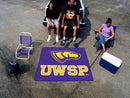 BBQ Store NCAA Wisconsin-Stevens Point Tailgater Rug 5'x6'