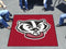 Grill Mat NCAA Wisconsin Tailgater Rug 5'x6'