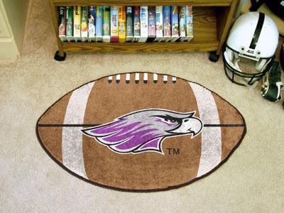 Round Rugs For Sale NCAA Wisconsin-Whitewater Football Ball Rug 20.5"x32.5"