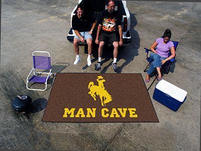 Rugs For Sale NCAA Wyoming Man Cave UltiMat 5'x8' Rug
