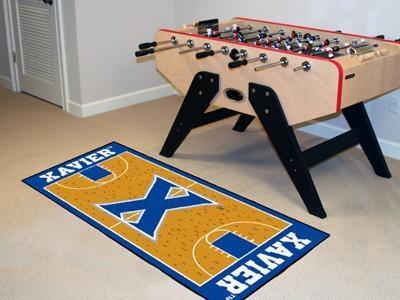 Runner Rugs NCAA Xavier Basketball Court Runner Mat 30"x72"