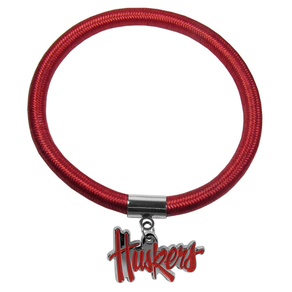 Nebraska Cornhuskers Color Cord Bracelet-Jewelry & Accessories-JadeMoghul Inc.