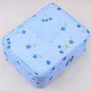 Neceser Zipper new Man Women Makeup bag Cosmetic bag beauty Case Make Up Organizer Toiletry bag kits Storage Travel Wash pouch-Blue cherry-JadeMoghul Inc.