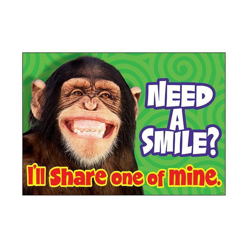NEED A SMILE I LL SHARE ONE POSTER-Learning Materials-JadeMoghul Inc.