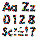 NEON DOTS READY LETTERS 4IN UPPER-Learning Materials-JadeMoghul Inc.