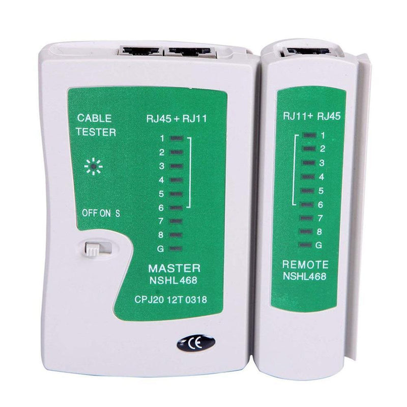 Network Lan Cable Tester Test Rj45 Rj-11 Cat5 Utp Ethernet Tool Cat5 6 E Rj11 8P Portable Network Cable Tester JadeMoghul Inc. 