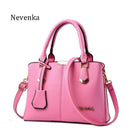 Nevenka Women Bag Lady Handbag OL Style Shoulder Bags Casual Zipper Messenger Bags PU Leather Bag Brand Name Tote Satchel Sac-pink-JadeMoghul Inc.