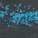 New 1440Pcs Micro Diamond DIY Nails Rhinestones Crystal Flat Back Non Hotfix Rhinestones stickers Need Glue Nail Art Decoration-Blue Zircon-JadeMoghul Inc.