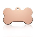 New 1pcs cat dog ID tag Free engraving dog Collar pet Charm Pet name pendant Bone Necklace Collar Puppy cat collar accessory AExp