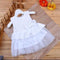 New 2014 girls princess dress/Multi-colored lace tutu dress/Elegant girl dress with bowknot/Summer hot sale-White-0-3 months-JadeMoghul Inc.