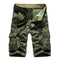 New 2016 brand men's casual camouflage loose cargo shorts men large size multi-pocket military short pants overalls 30-40 42 44-army-29-JadeMoghul Inc.