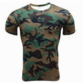New 2017 Base Layer Camouflage T Shirt Fitness Tights Quick Dry Camo T Shirts Tops & Tees Crossfit Compression Shirt-TD16-Asian S-JadeMoghul Inc.