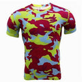 New 2017 Base Layer Camouflage T Shirt Fitness Tights Quick Dry Camo T Shirts Tops & Tees Crossfit Compression Shirt-TD18-Asian S-JadeMoghul Inc.