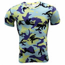 New 2017 Base Layer Camouflage T Shirt Fitness Tights Quick Dry Camo T Shirts Tops & Tees Crossfit Compression Shirt-TD19-Asian S-JadeMoghul Inc.