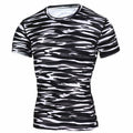 New 2017 Base Layer Camouflage T Shirt Fitness Tights Quick Dry Camo T Shirts Tops & Tees Crossfit Compression Shirt-TD42-Asian S-JadeMoghul Inc.