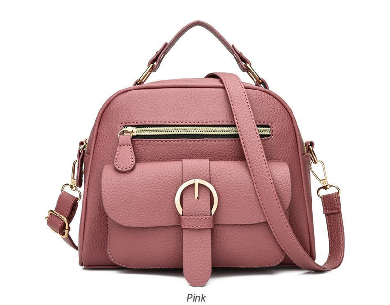 New 2017 Leather Pu Handbag women handbags Nubuck Fashion Ladies Shoulder Bags High Quality Printing hand bag woman pink bag-Printing Black-JadeMoghul Inc.