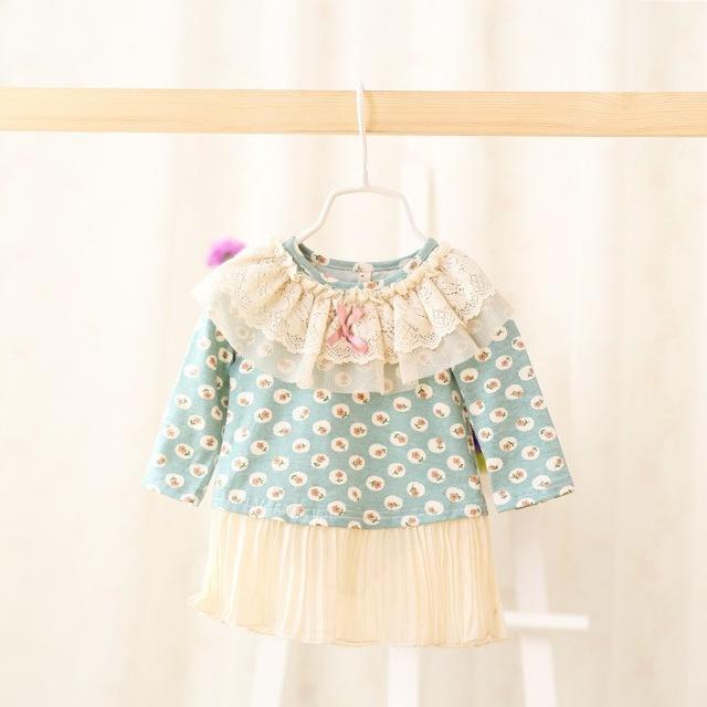 New 2017 Spring Baby Girl Cotton Dresses Sleeveless Beautiful Flower Baby Kids Clothing Free Shipping-see photo 5-9M-JadeMoghul Inc.