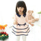 New 2017 Spring Baby Girl Cotton Dresses Sleeveless Beautiful Flower Baby Kids Clothing Free Shipping-skirt with top 1-9M-JadeMoghul Inc.