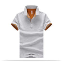 New 2018 Men's clothing New Men Polo Shirt Men Business & Casual Solid male Polo Shirt Short Sleeve breathable Polo Shirt B0255-Style 6-M-JadeMoghul Inc.