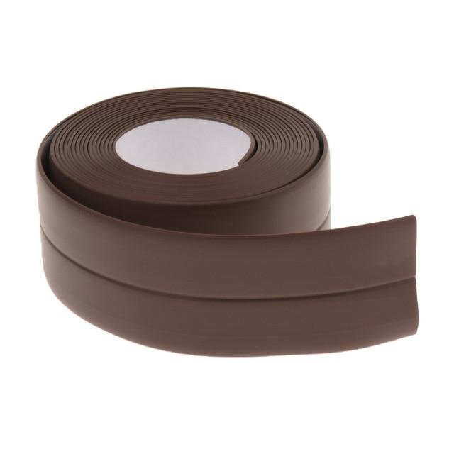 New 2mx22mm Windows Bath Tape Sealing Strips Pvc Kitchen Waterproof Wall Sticker Self-adhesive Seam Toilet Corner Seal Strip JadeMoghul Inc. 