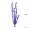 New 37CM artificial underwater plants aquarium fish tank decoration green purple water grass viewing decorations AExp
