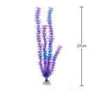 New 37CM artificial underwater plants aquarium fish tank decoration green purple water grass viewing decorations AExp