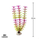 New 37CM artificial underwater plants aquarium fish tank decoration green purple water grass viewing decorations AExp