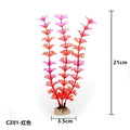 New 37CM artificial underwater plants aquarium fish tank decoration green purple water grass viewing decorations AExp
