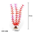New 37CM artificial underwater plants aquarium fish tank decoration green purple water grass viewing decorations AExp