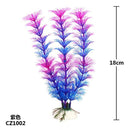 New 37CM artificial underwater plants aquarium fish tank decoration green purple water grass viewing decorations AExp