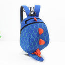 New 3D Cartoon Dinosaur Bag Baby Toddler Anti lost Leash Harness Strap Walker Kids Lunch Box Kindergarten Schoolbag Backpack-Blue-JadeMoghul Inc.