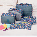 New 6pcs/set Women Men Travel Bag Waterproof High Capacity Luggage Clothes Tidy Portable Organizer Cosmetic Case-1-JadeMoghul Inc.