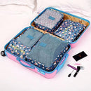 New 6pcs/set Women Men Travel Bag Waterproof High Capacity Luggage Clothes Tidy Portable Organizer Cosmetic Case-4-JadeMoghul Inc.