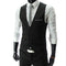 New Arrival Dress Vests For Men - Slim Fit Mens Suit Vest-black-M-JadeMoghul Inc.