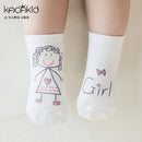 New Arrival Free Shipping Newborn Socks 100% Cotton Baby Cartoon Socks Non-slip Infant Cotton Socks-Girl-3M-JadeMoghul Inc.