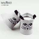 New Arrival Free Shipping Newborn Socks 100% Cotton Baby Cartoon Socks Non-slip Infant Cotton Socks-Grey Eyes-3M-JadeMoghul Inc.