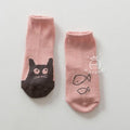 New Arrival Free Shipping Newborn Socks 100% Cotton Baby Cartoon Socks Non-slip Infant Cotton Socks-Pink Cat-3M-JadeMoghul Inc.